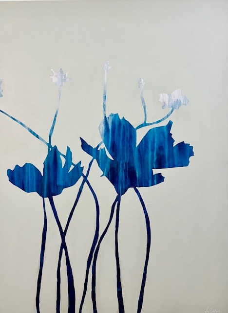 Blue Florals